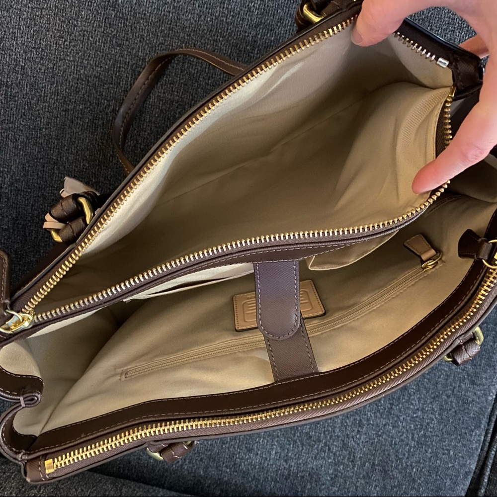 Coach Purse Tote - Brown - Picture 6 of 16
